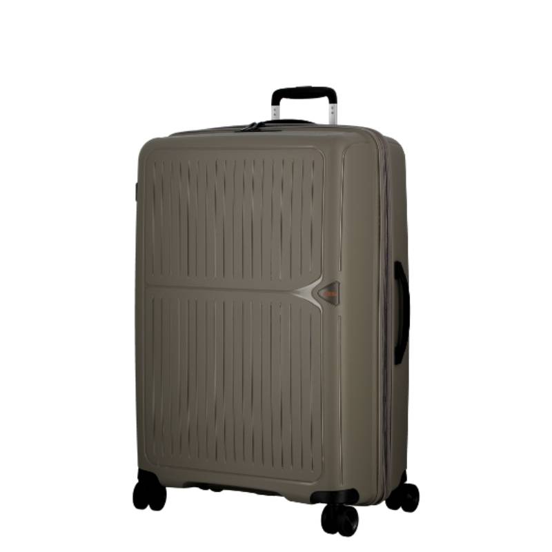 Grande valise Jump extensible TXC 2 77cm TX28CHA champagne vue de profil