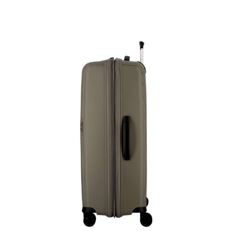 Grande valise Jump extensible TXC 2 77cm TX28CHA champagne vue de côté