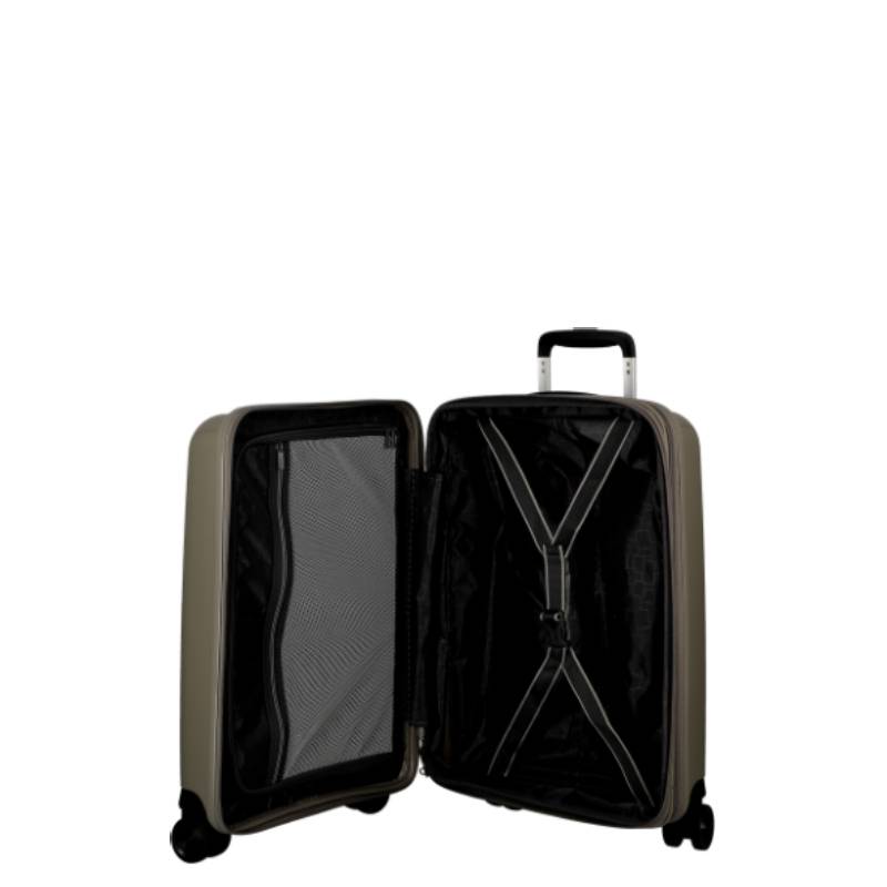 Grande valise Jump extensible TXC 2 77cm TX28CHA champagne vue ouvert