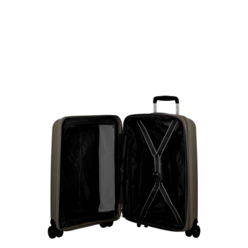 Grande valise Jump extensible TXC 2 77cm TX28CHA champagne vue intérieur