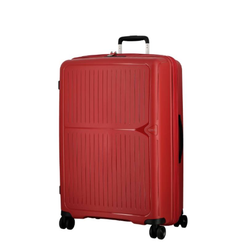 Grande valise Jump extensible TXC 2 77cm TX28RGE rouge vue de profil