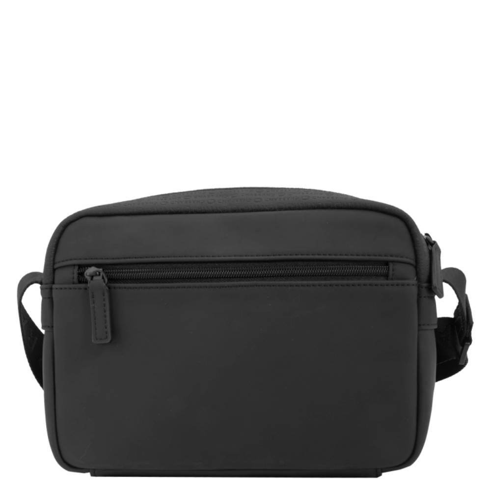 Mini sacoche Chabrand porté travers Harrison 17129111 couleur noir vue de dos