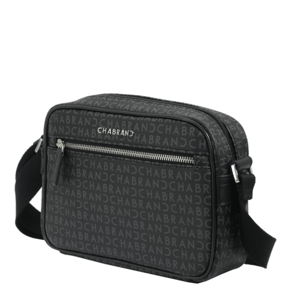 Mini sac Chabrand porté bandoulière Freedom 84309111 couleur noir vue de profil