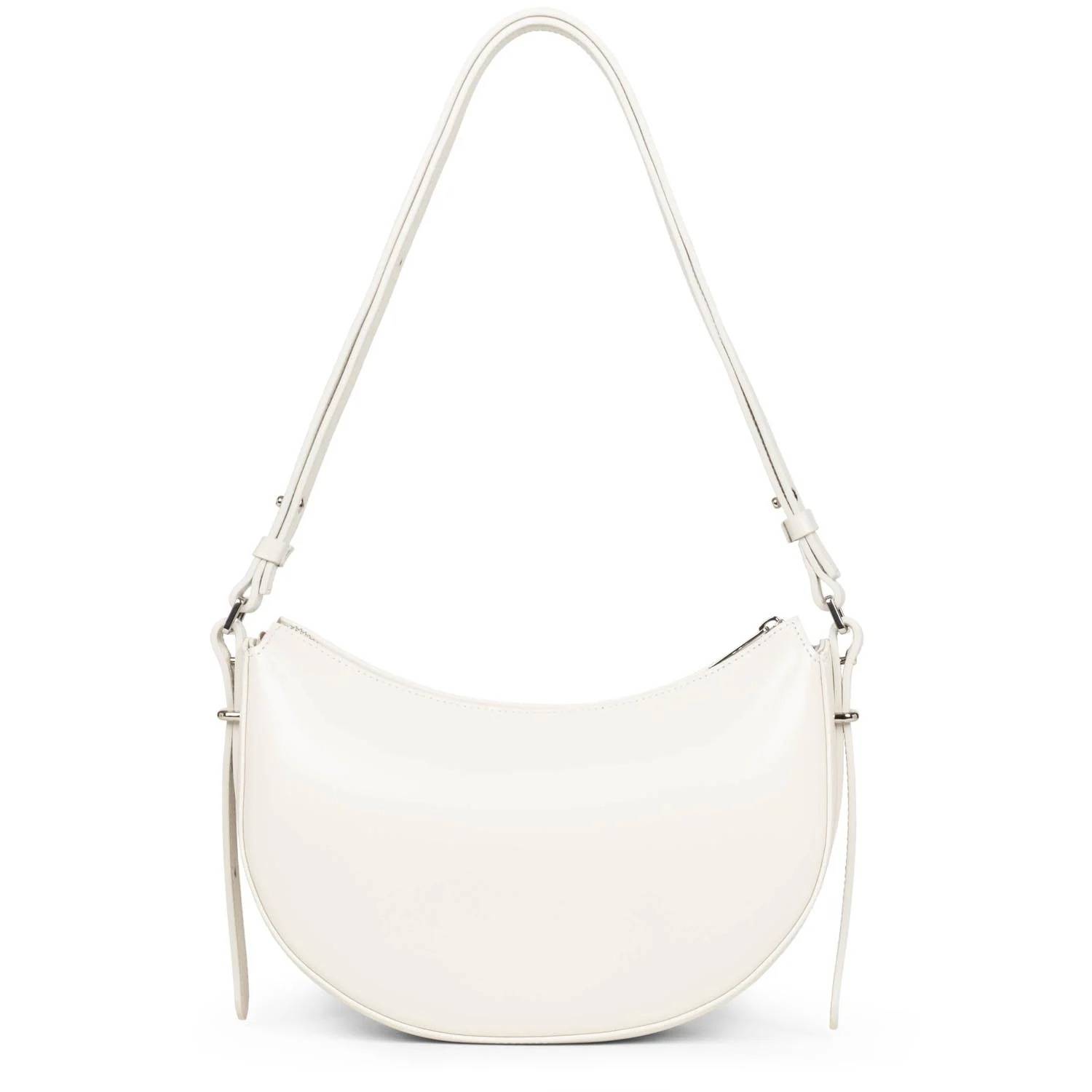 Sac demi-lune zippé Lancaster Suave Ace 433-28-ECRU couleur Écru vue de dos