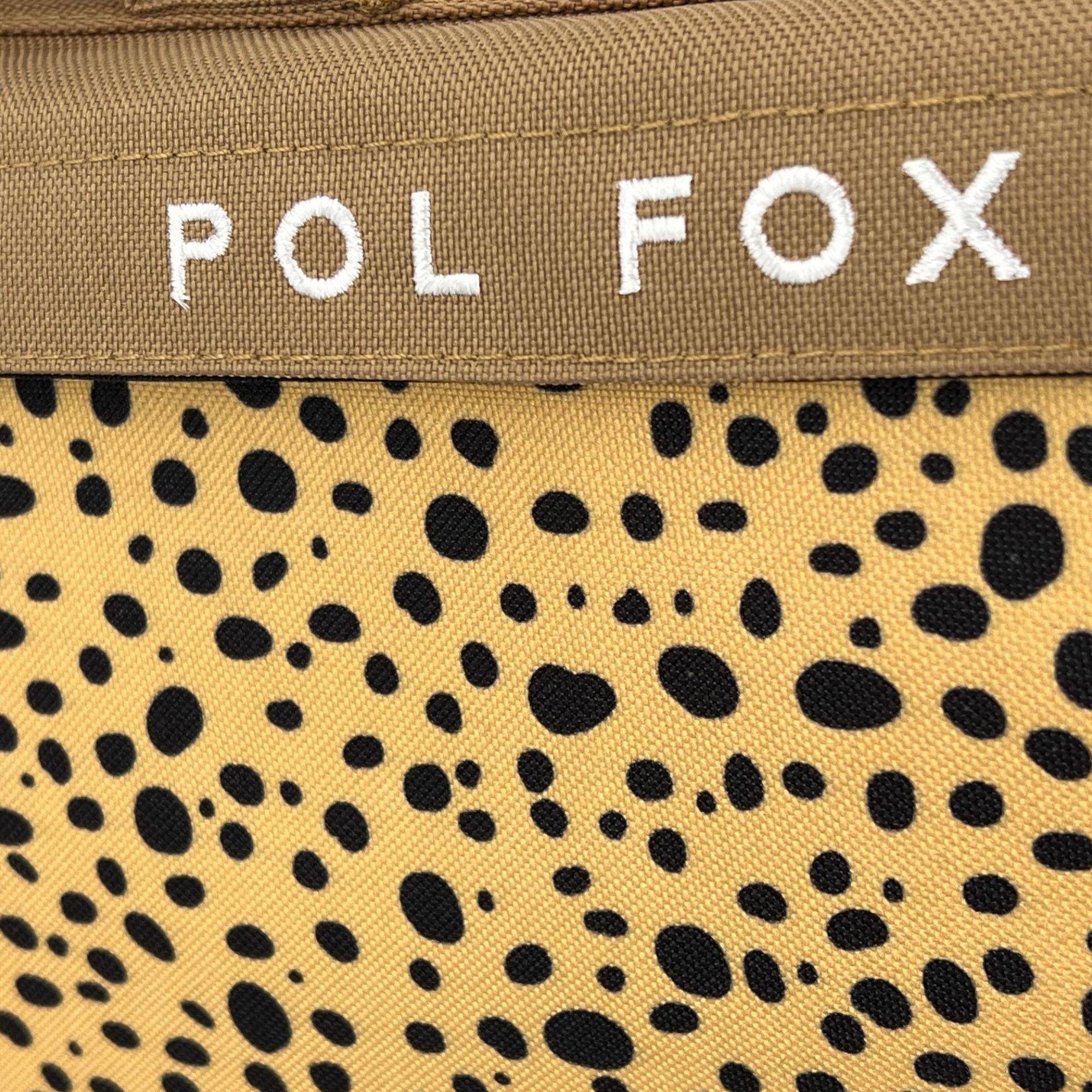 Cartable Pol Fox à roulettes rabat réversible You Rock 38cm TR38YO-YUROK couleur marron multi vue de près sur la marque