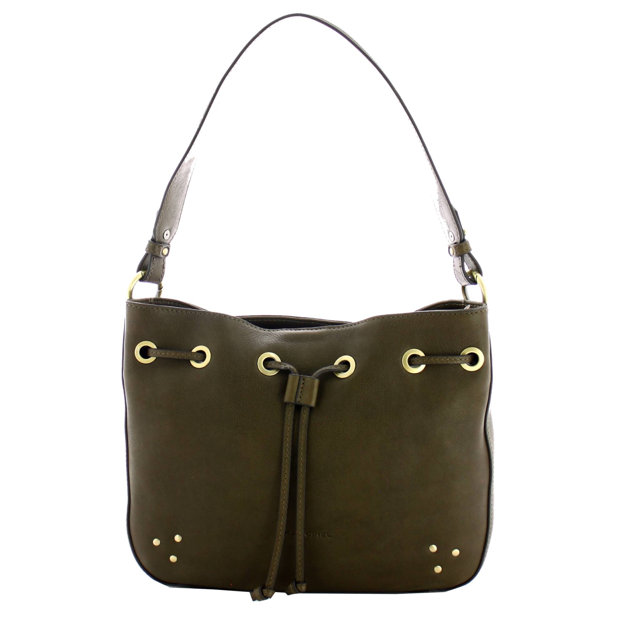 Sac seau Francinel Enola cuir a oeillets et clous 22704