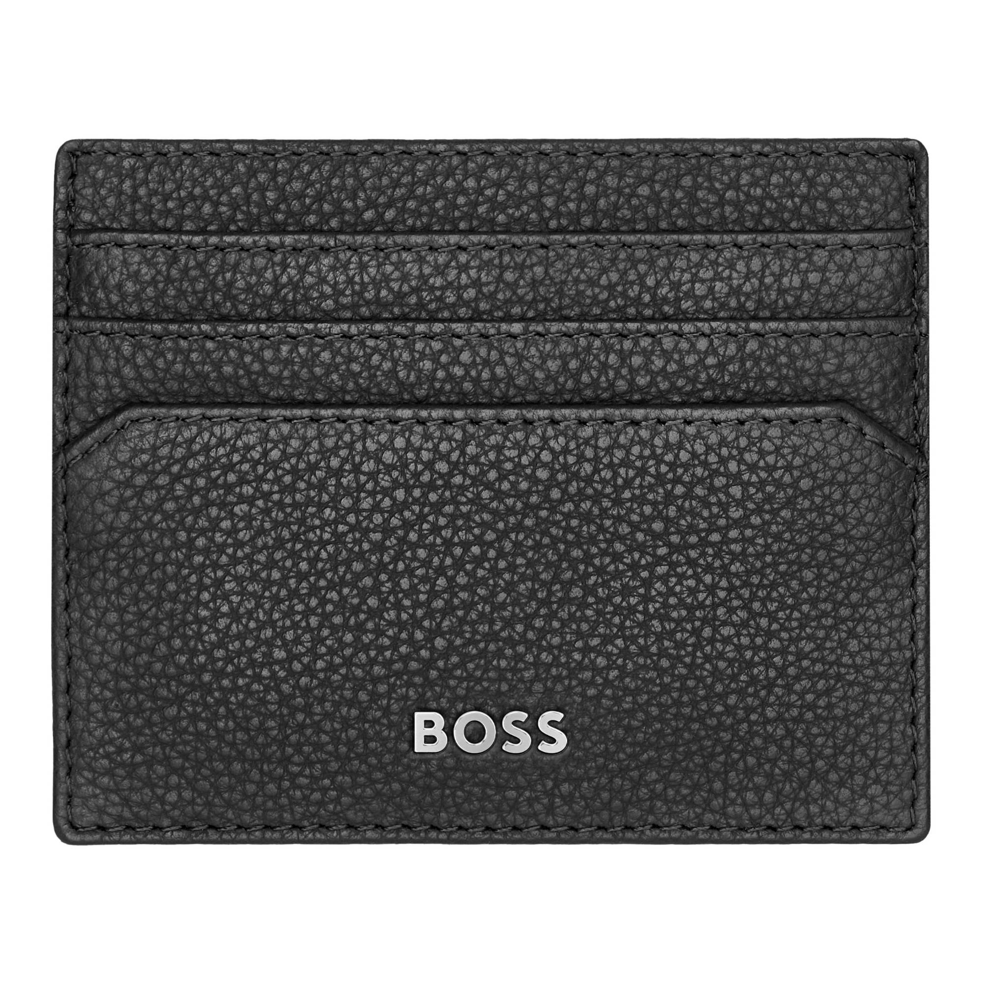 Porte cartes Hugo Boss Classic Grained HLC416 en cuir