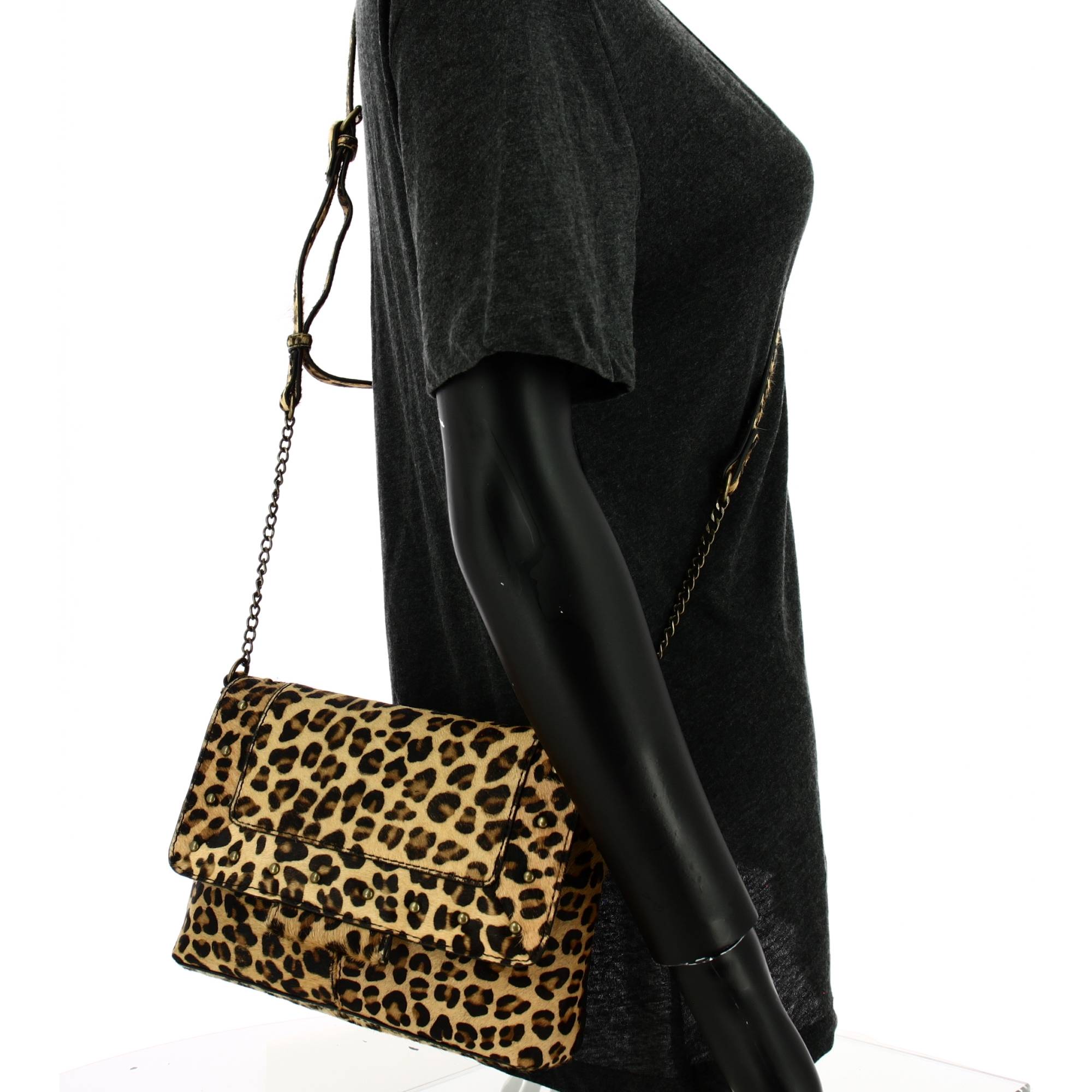 Sac pieces leopard hot sale