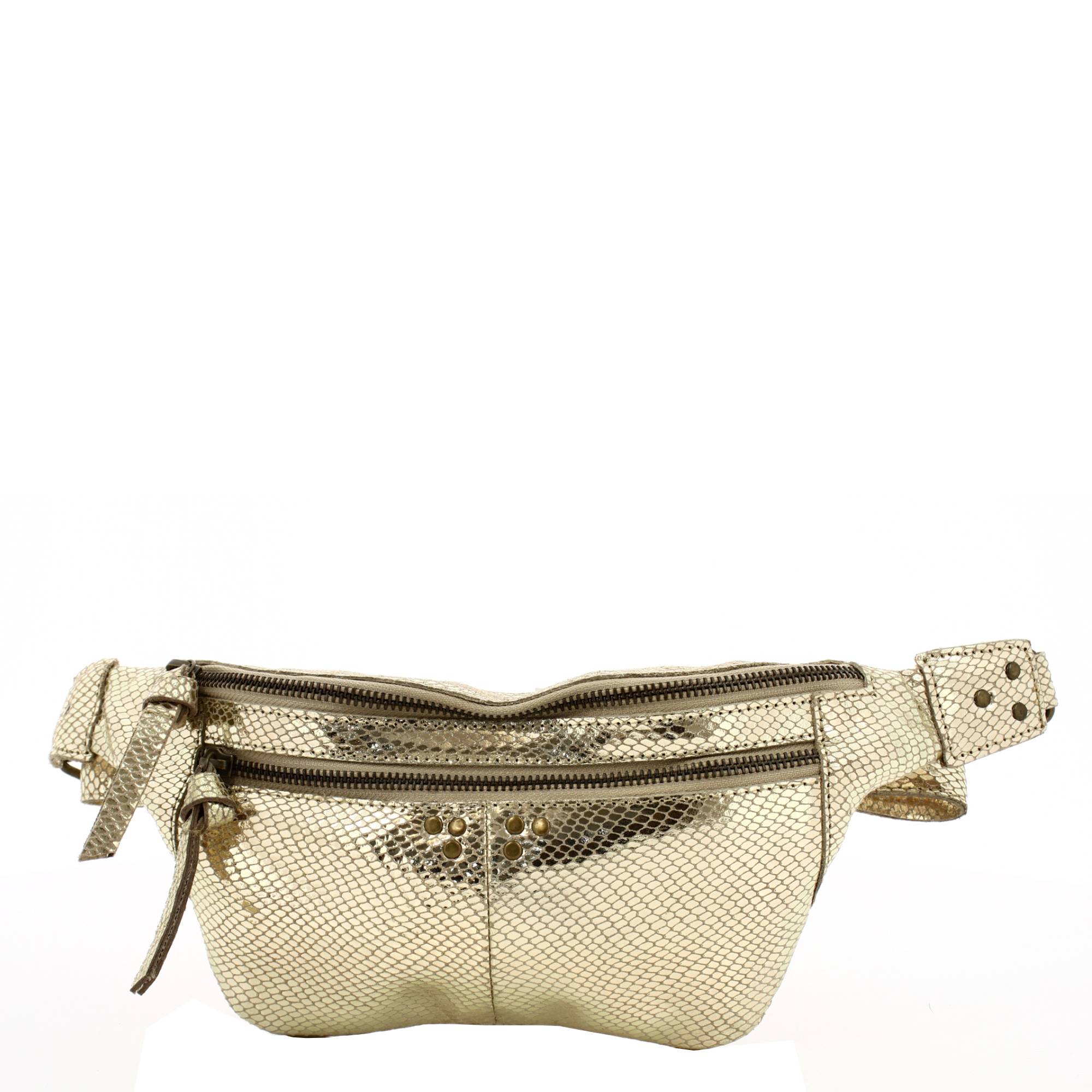 Sac banane porté travers top