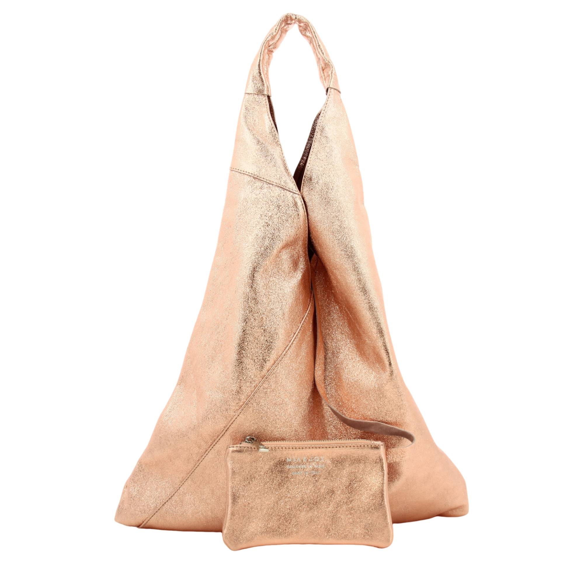 Sac croute de cuir irisé cheap