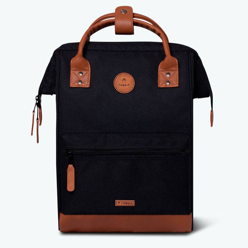 Grande pochette avant interchangeable  Cabaïa Pocket POC L Berghain, Noir, vue sur sac