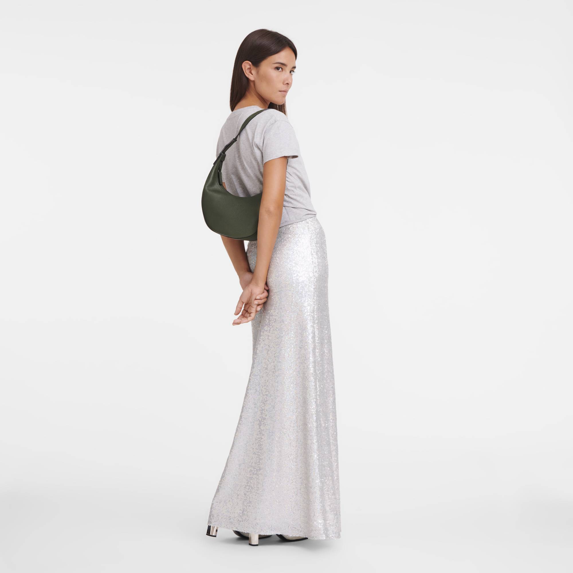 Sac longchamp 2025 roseau porté épaule