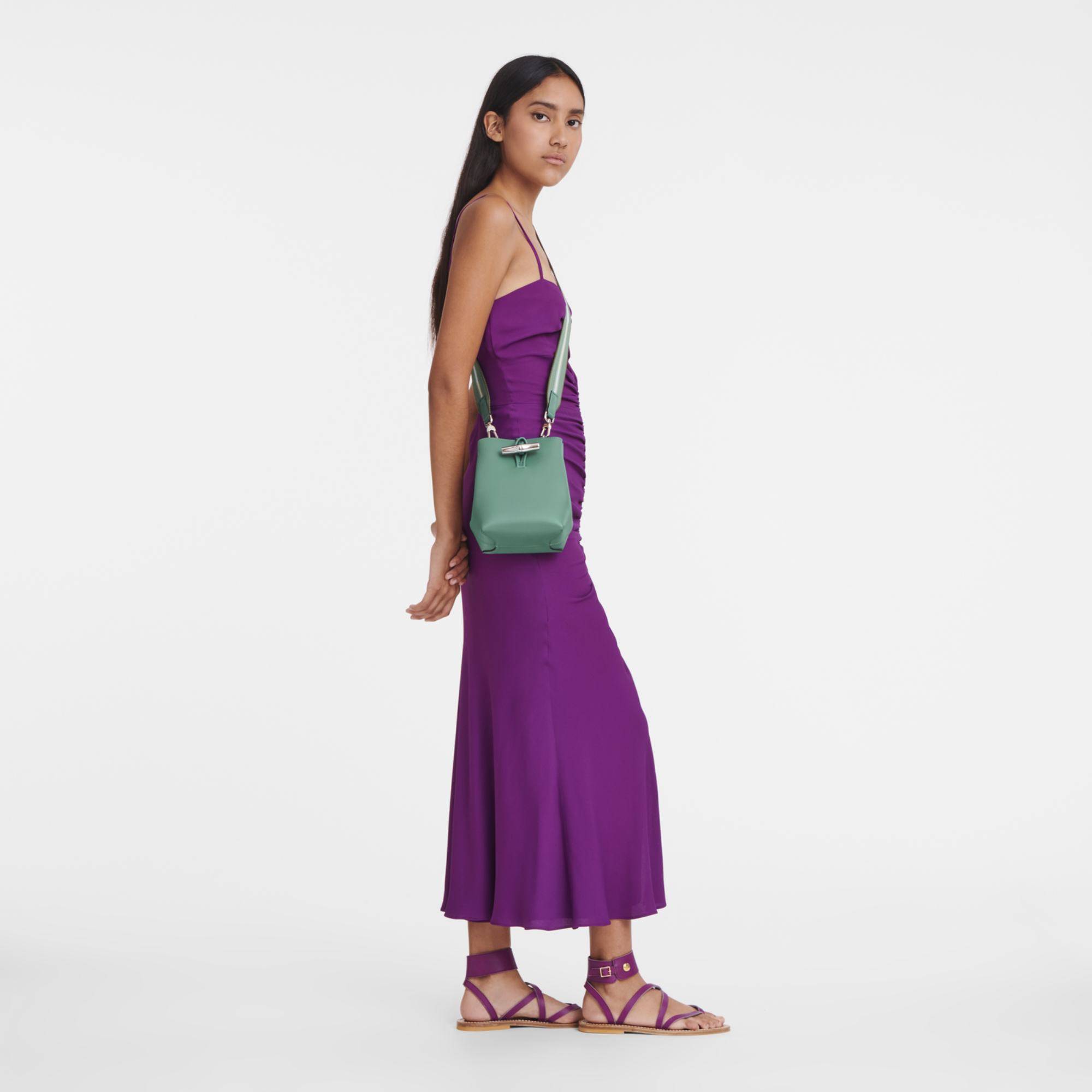 Sac longchamp deals roseau porté travers