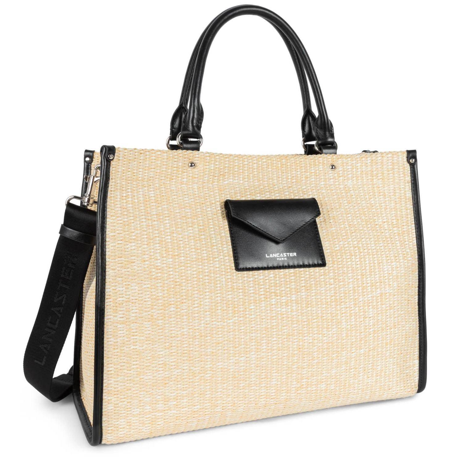 Sac cabas porte main Lancaster Actual Mini Osier 518 006