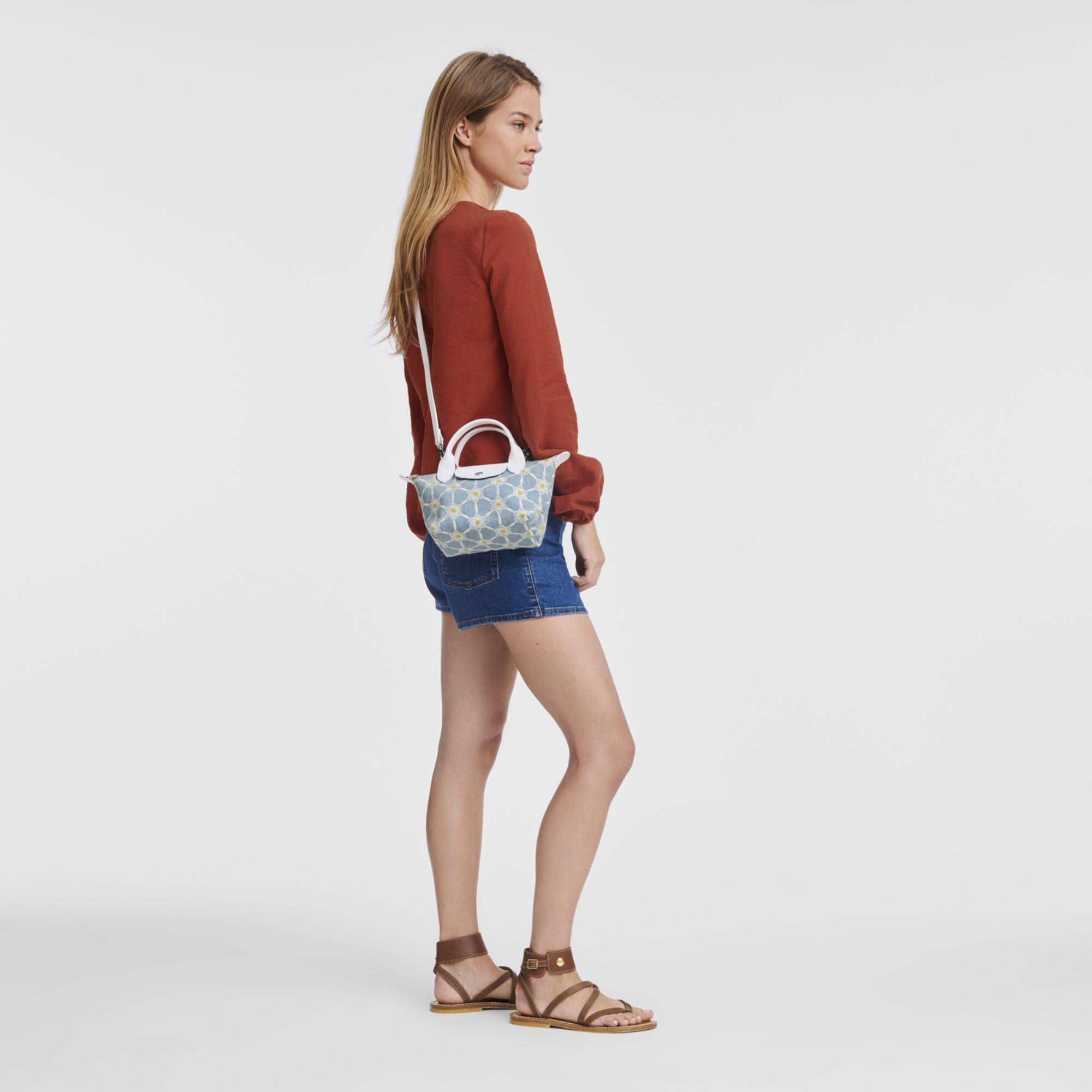 Porte sac a shop main sur pied