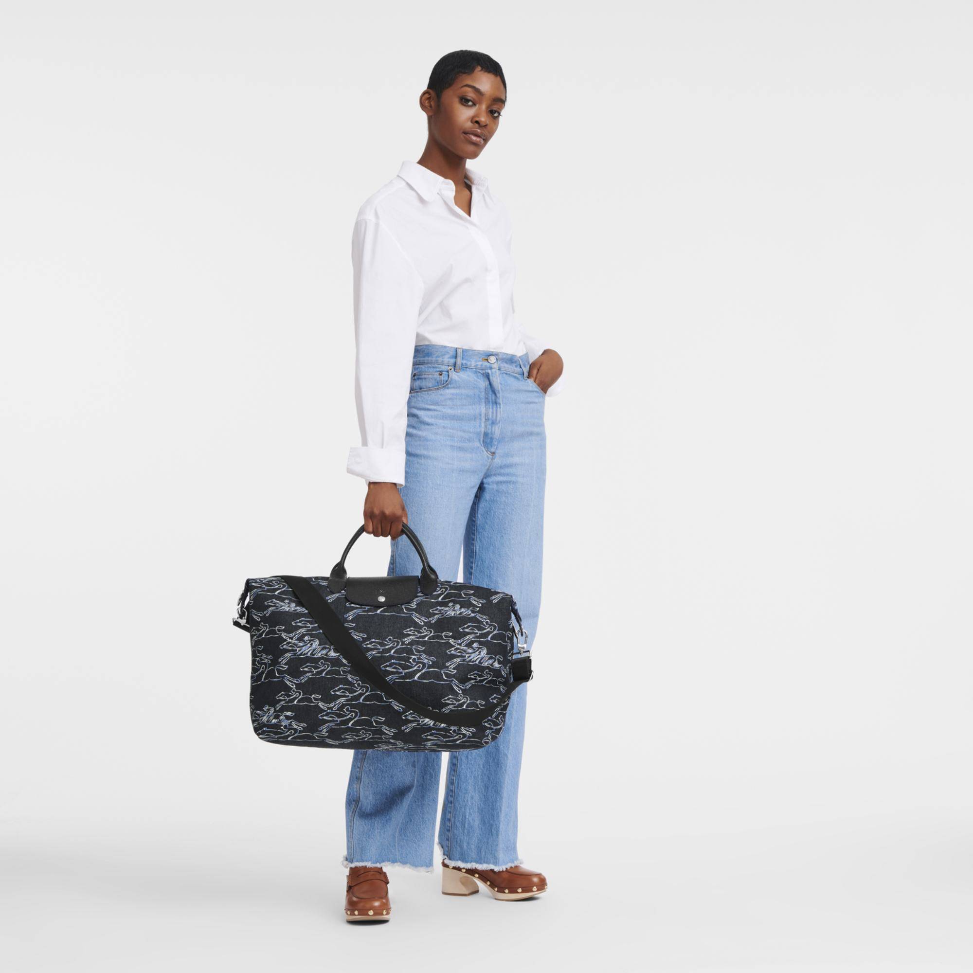 Longchamp le pliage denim new arrivals