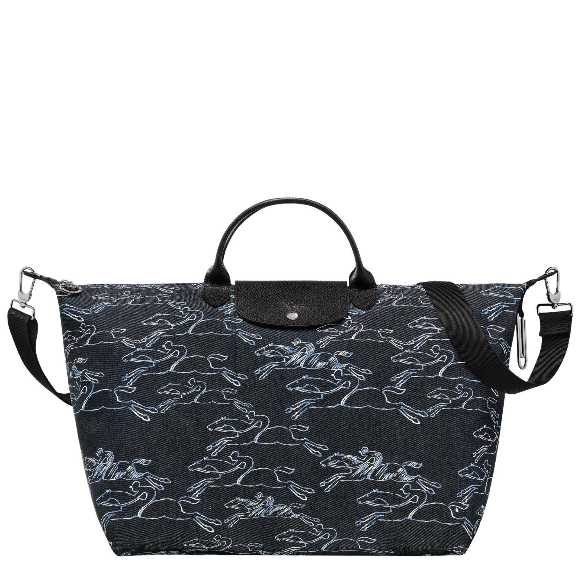 Sac de voyage S Longchamp Le Pliage Denim L1624HEL