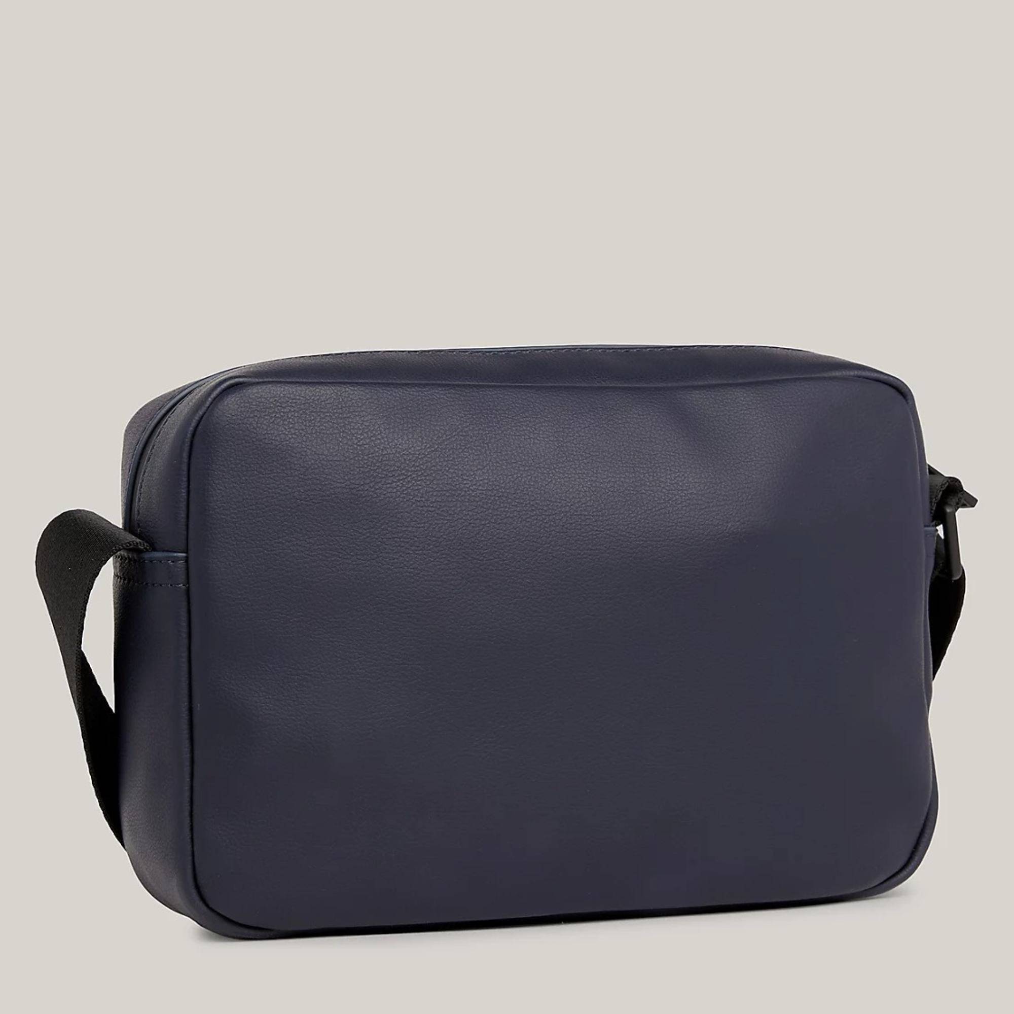 Petit sac bandoulière Tommy Hilfiger Essential emblématique AM0AM12209 DW6 Space blue, vue de dos