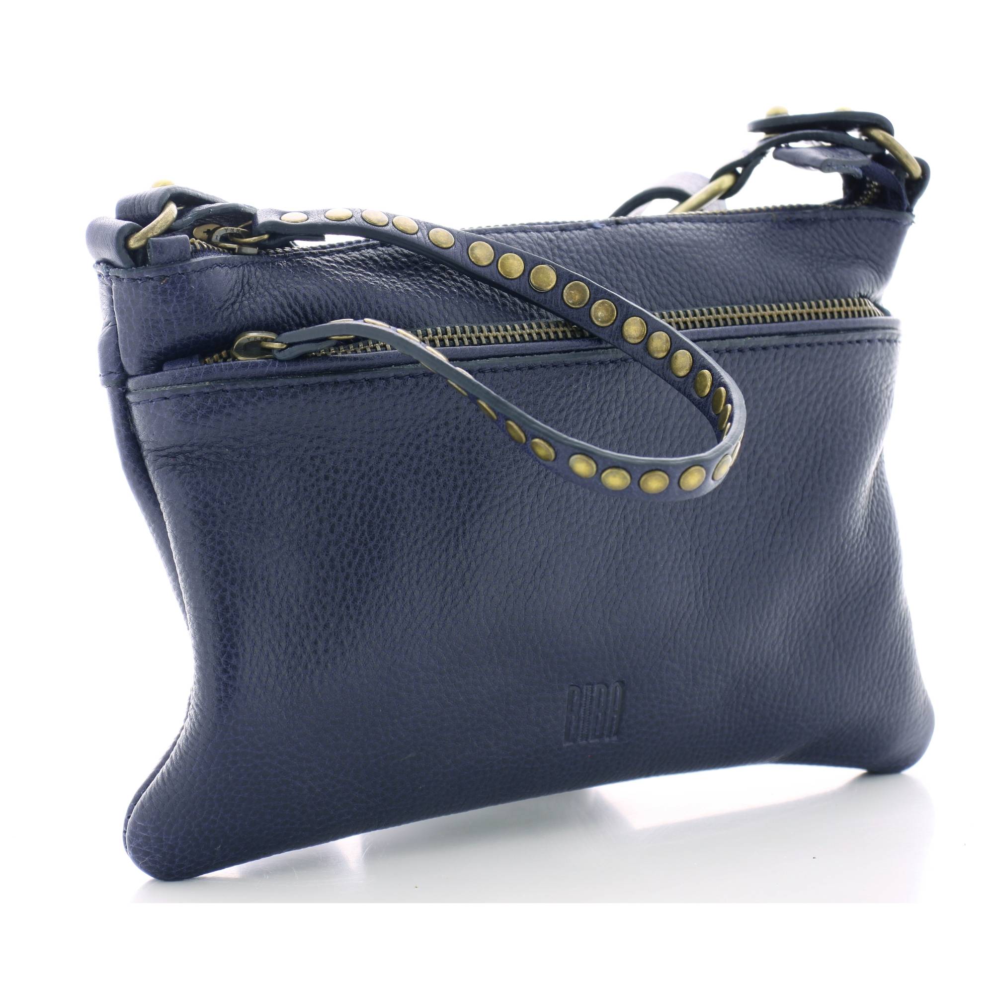 Petit sac bandoulière Biba Brewton BET3L MARINO Bleu marine, vue de profil