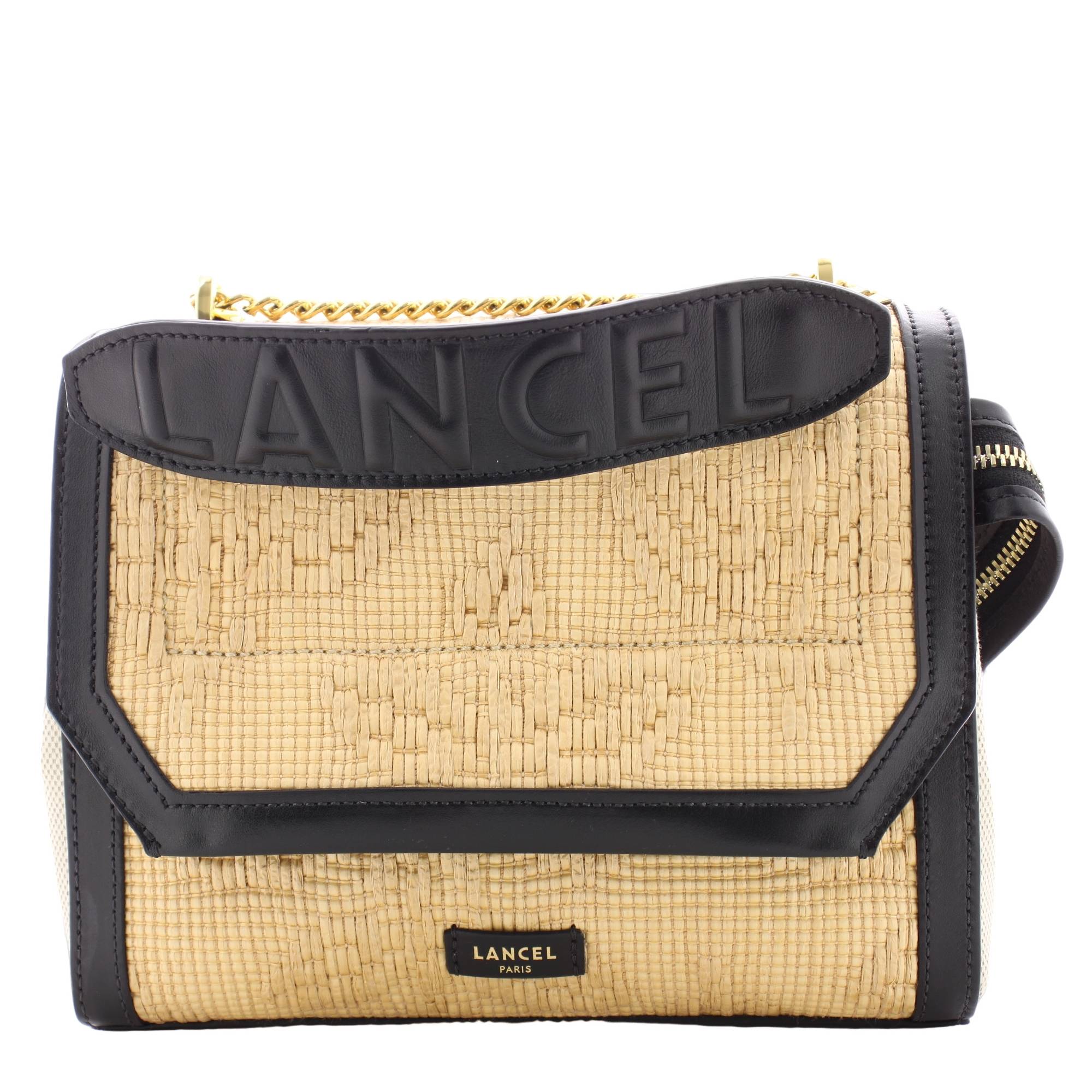 Sac raphia cuir on sale