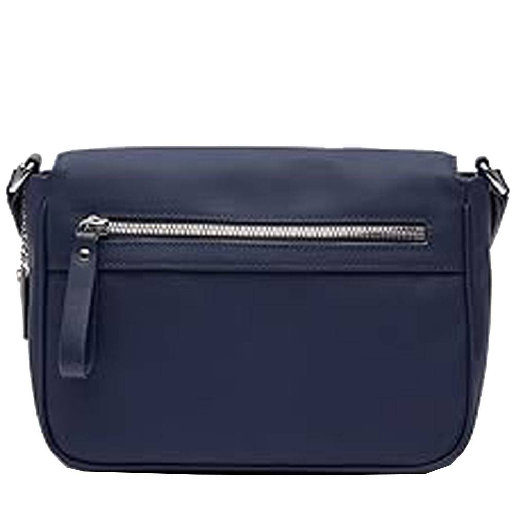 Sac à rabat Lacoste Daily Lifestyle NF4368DB 021 couleur Marine, vue de dos