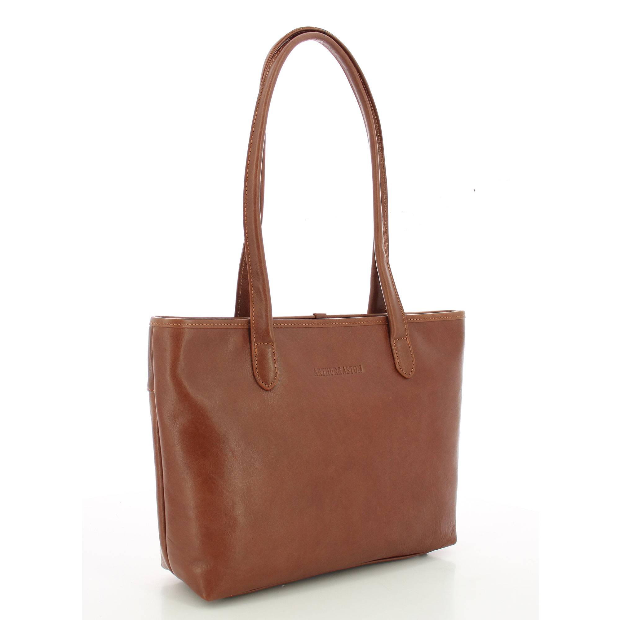 Sac shopping Arthur & Aston Edith Cuir M A123-01PM