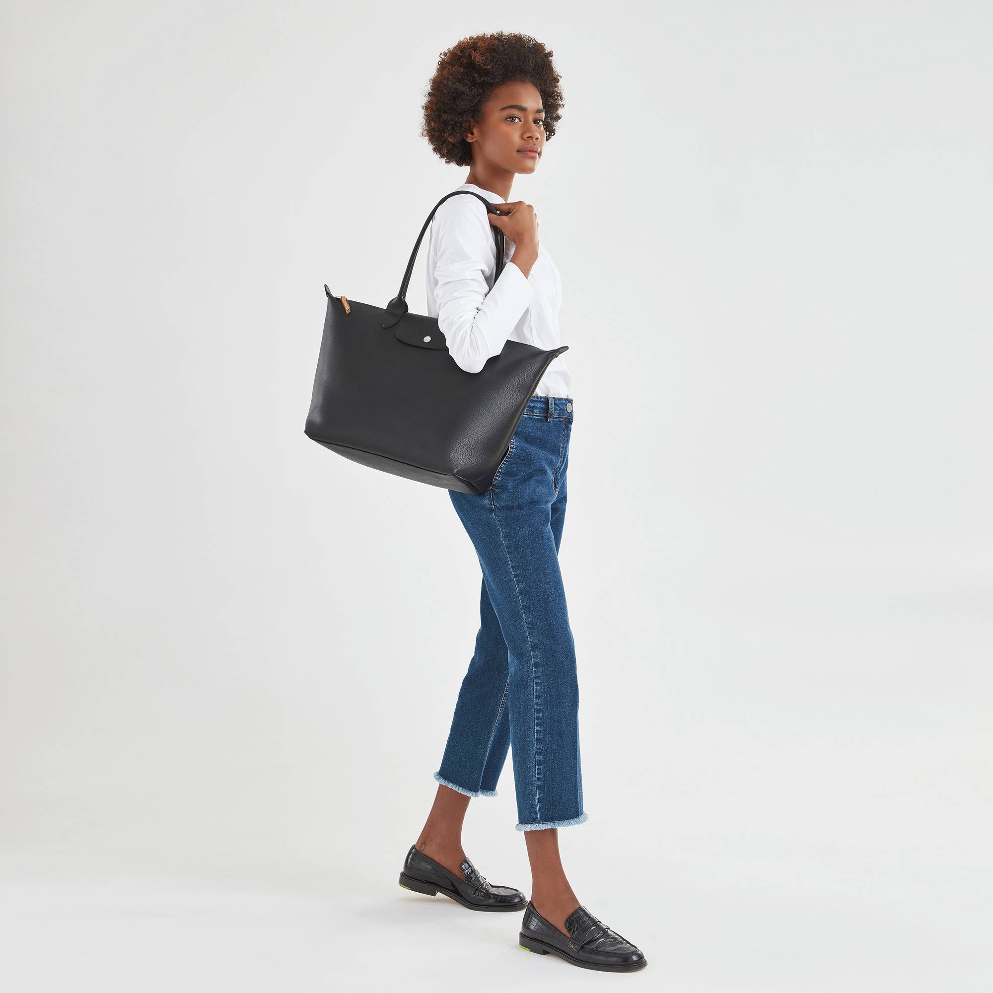 Le pliage sac shopping l on sale