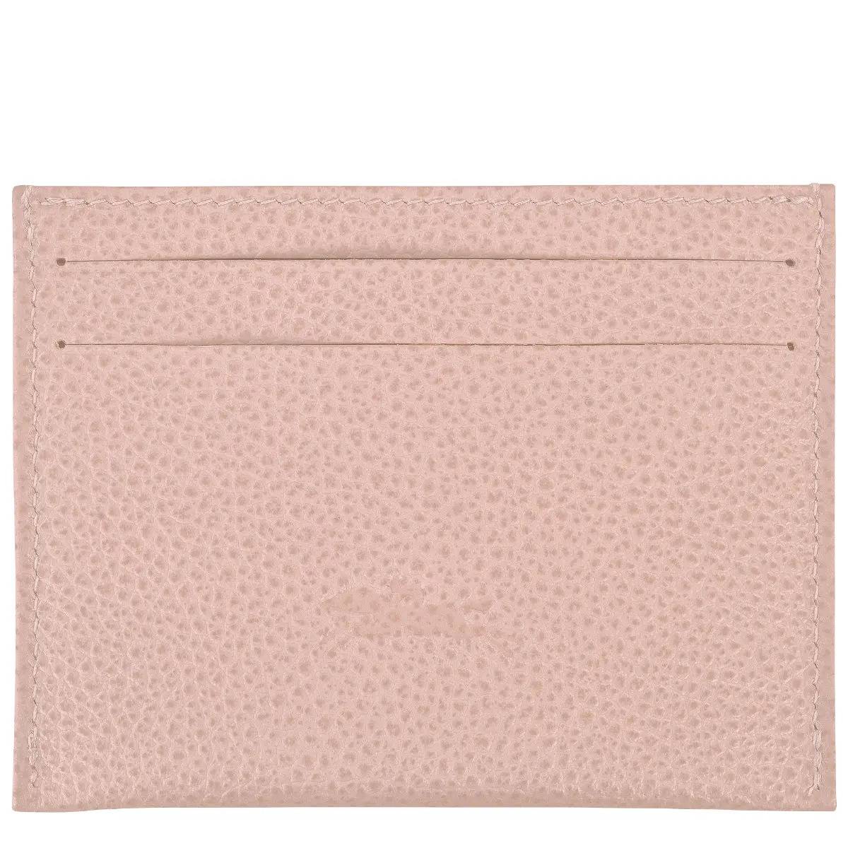 Porte-cartes Longchamp Le Foulonné L3218021542 Nude (rose pâle) dos