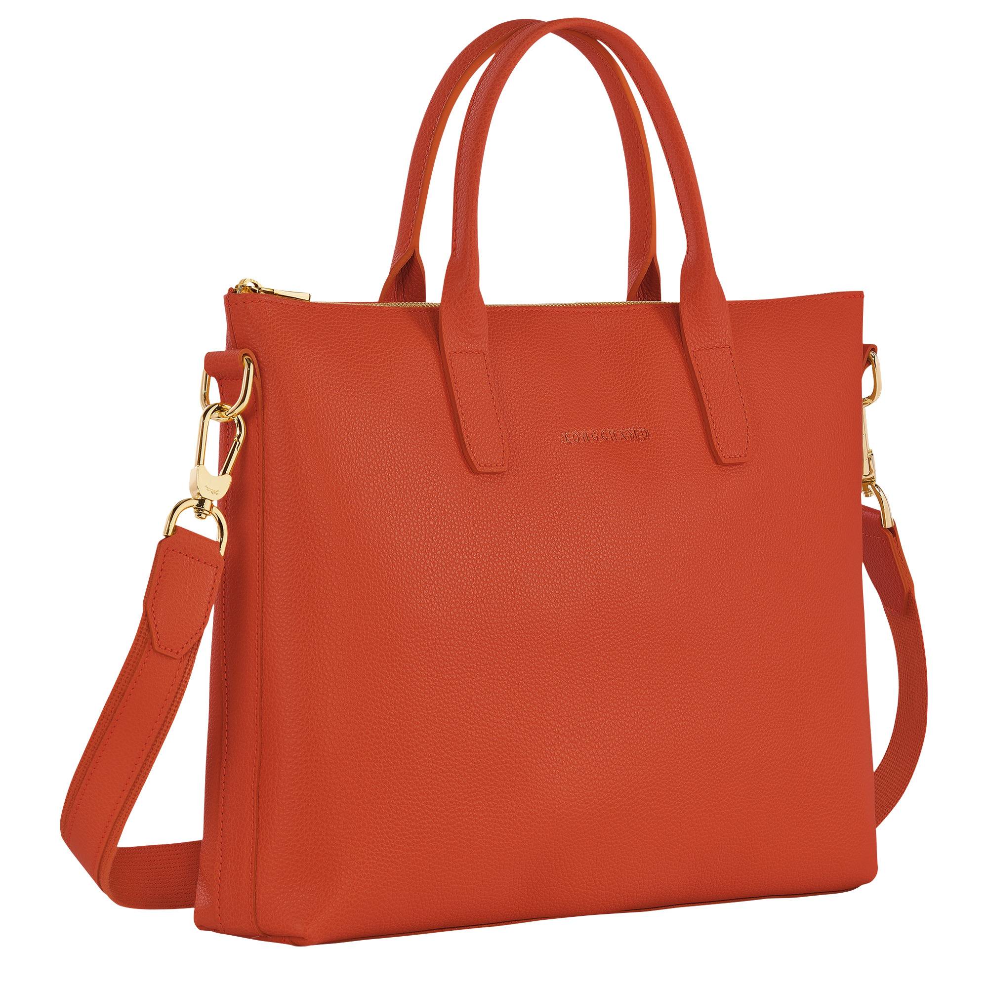 Porte-documents S Longchamp Le Foulonné 20032021685 Paprika (Orange) côté