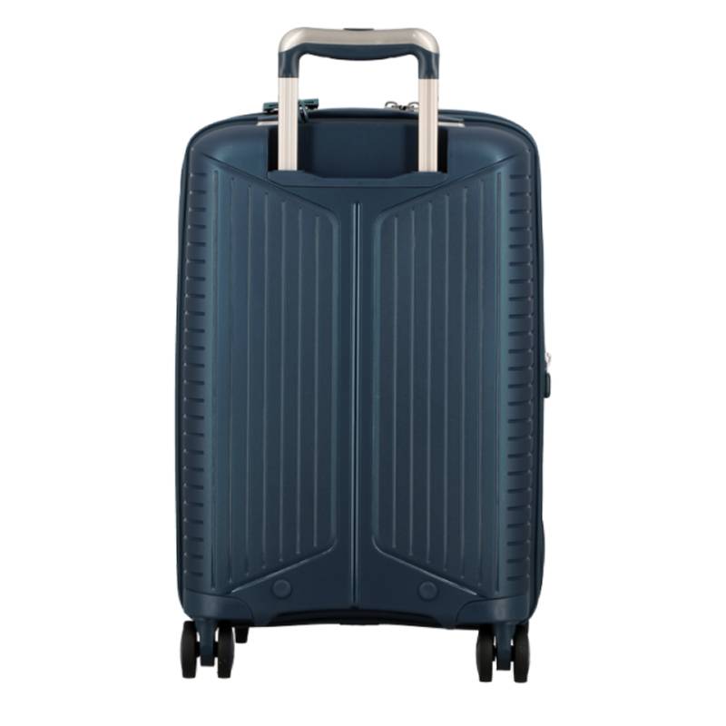 Valise cabine Jump Évaé 4 roues Extensible 32/41 L couleur Marine, vue de dos