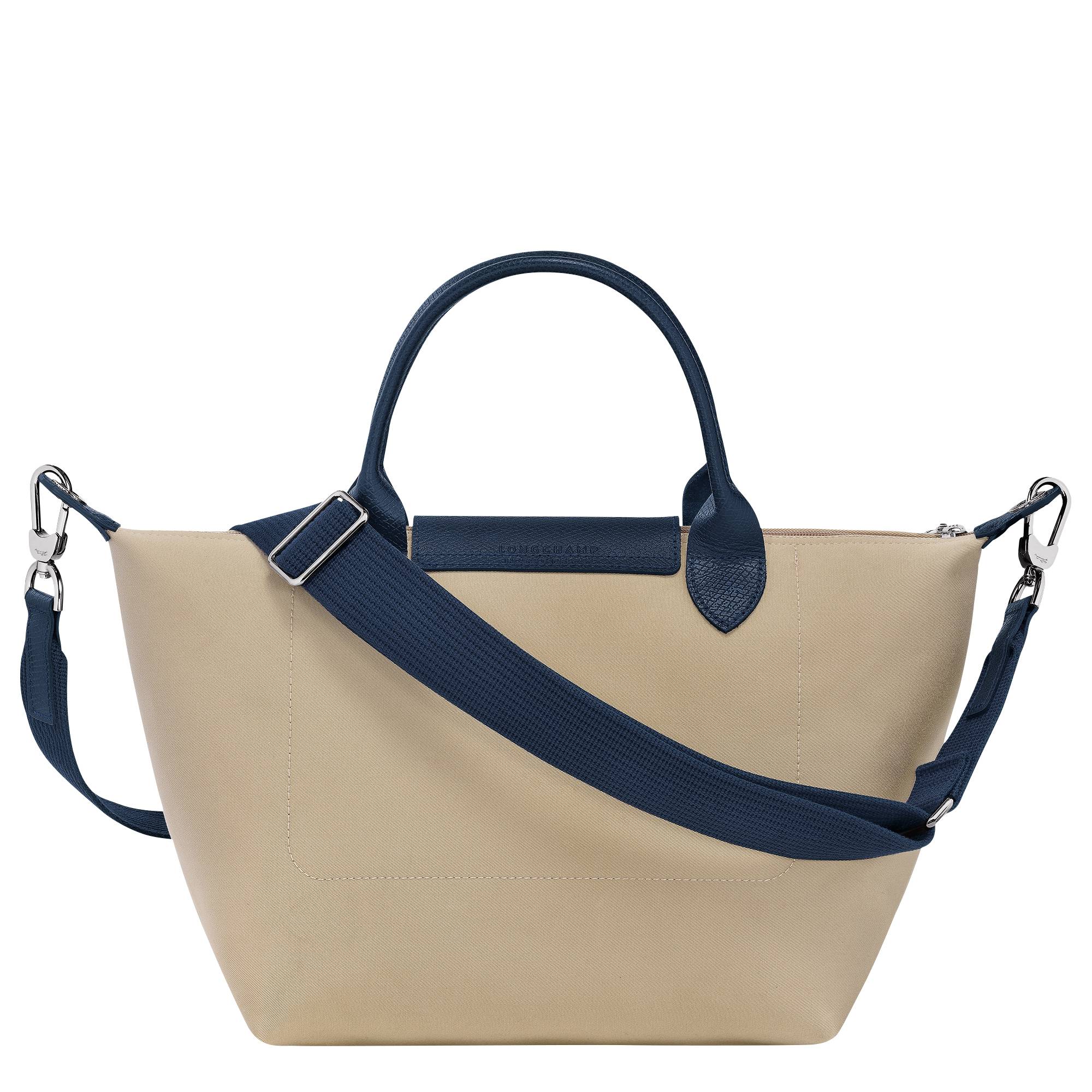 Sac porté main S Longchamp Le Pliage Collection L1512HFG 005 Beige, vue de dos