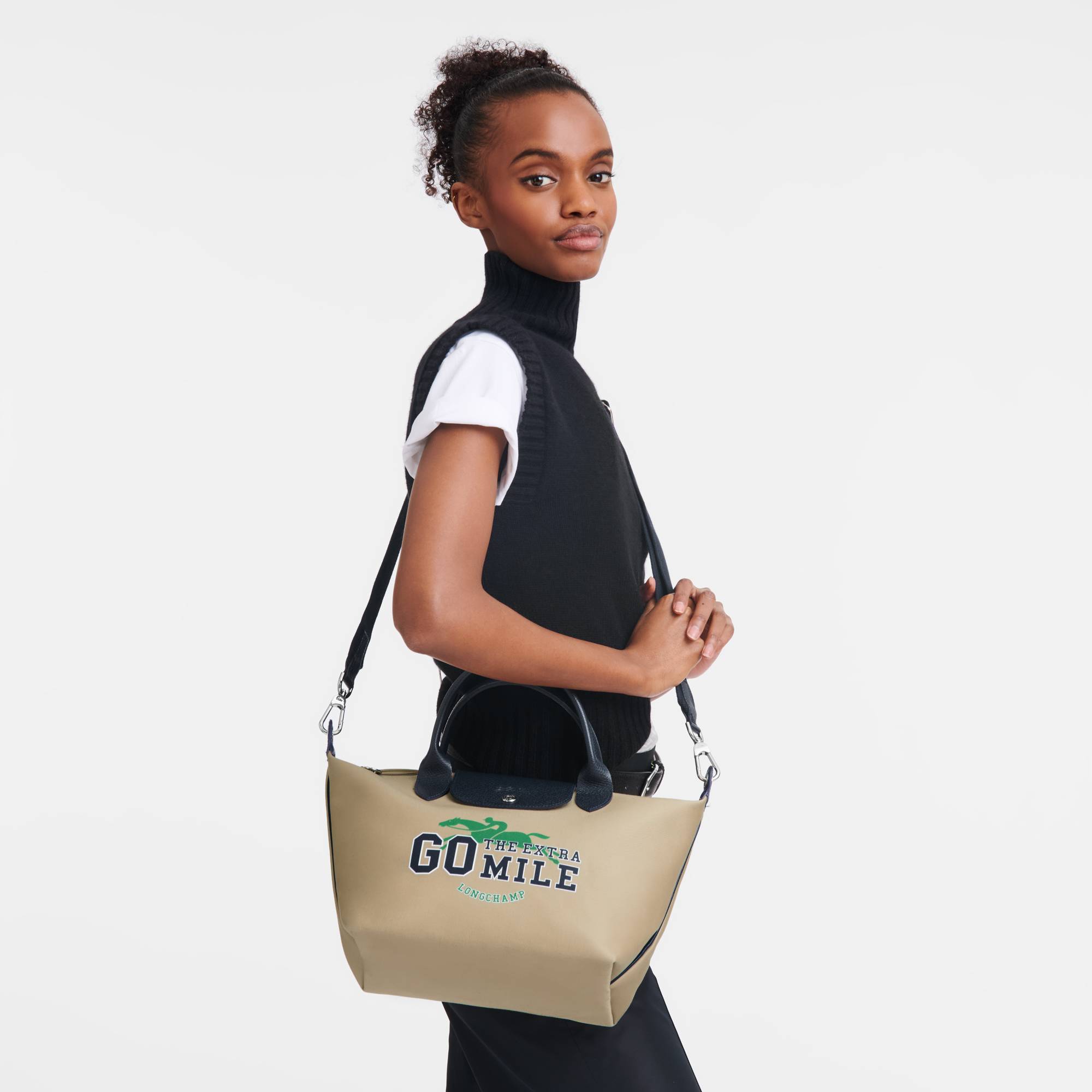Sac longchamp porté main on sale