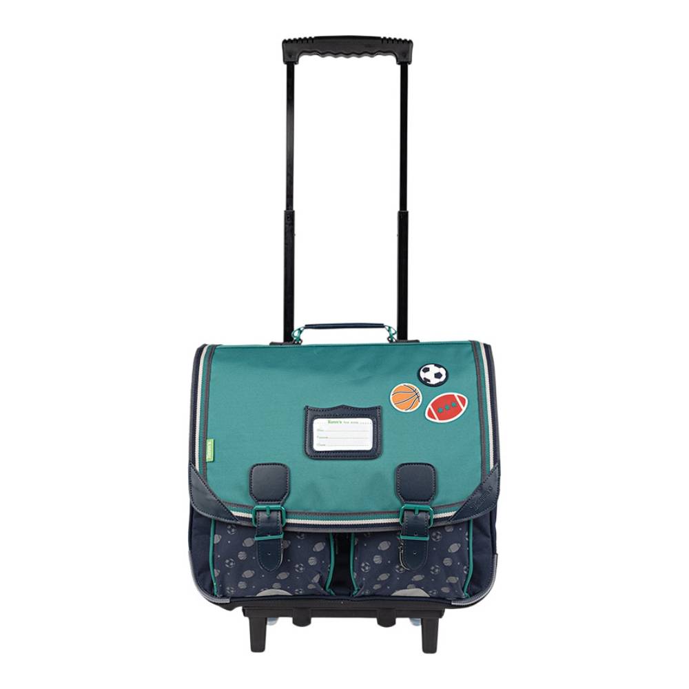 Cartable trolley 41cm Tanns Alexandre 43257 CE2 CM1 CM2