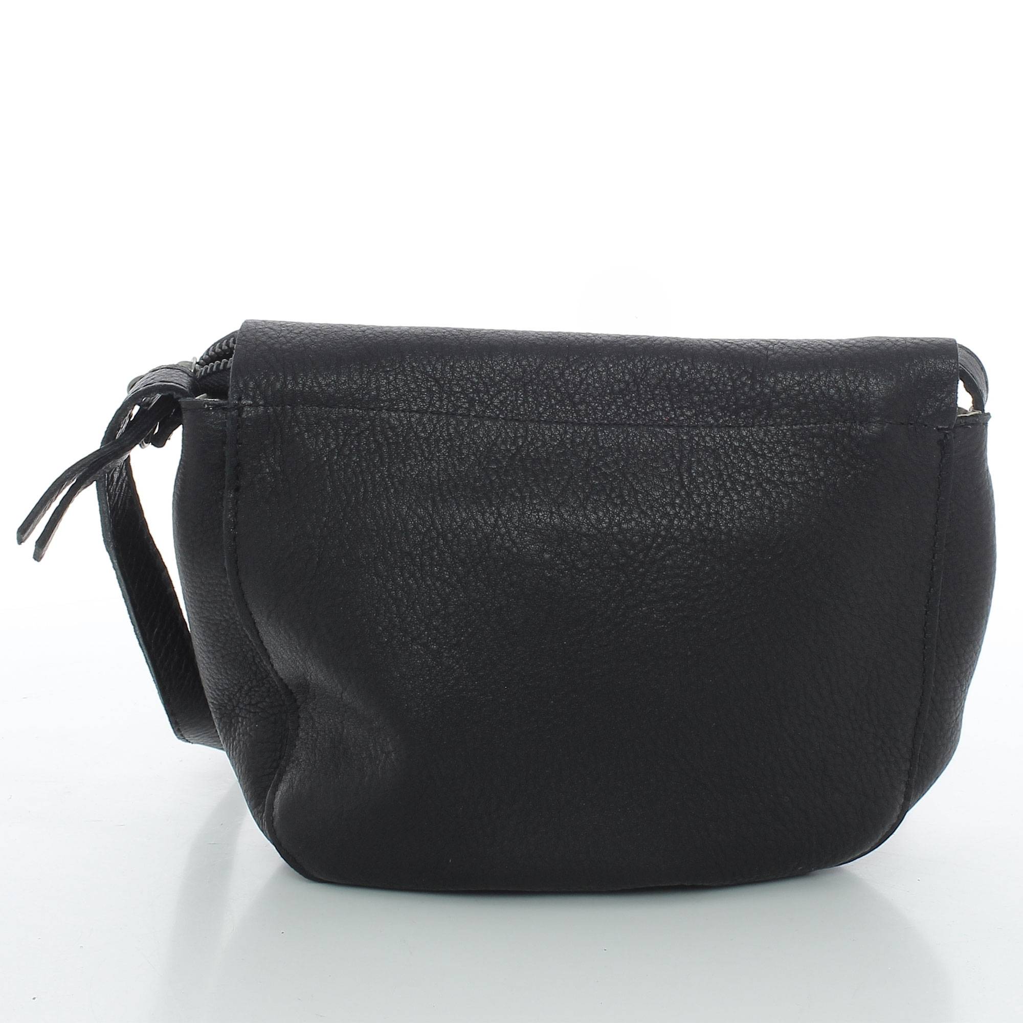 Sac bandoulière Biba Chester Tb en cuir CET7L NEGRO couleur noir, vue de dos