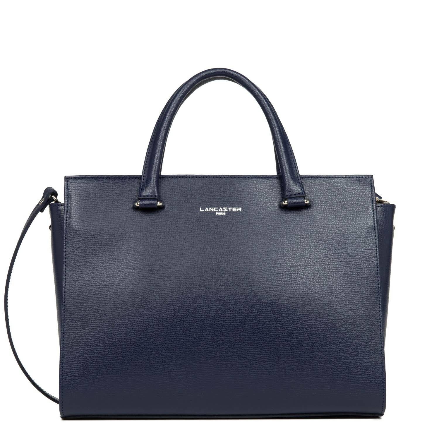 Grand sac a main zippe Lancaster Sierra en cuir 438 009