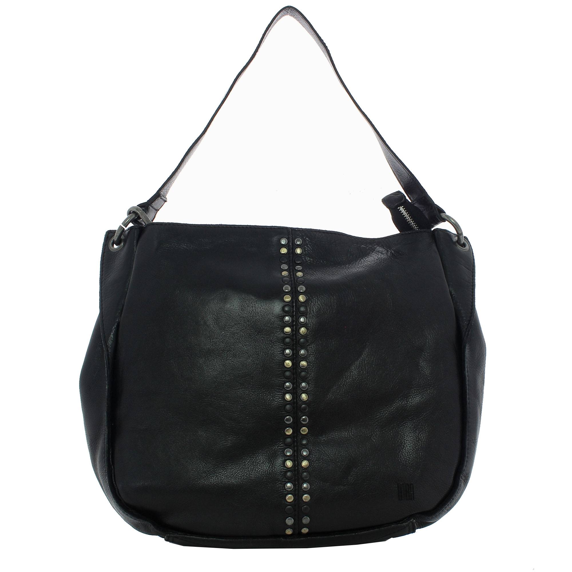 Grand sac besace a bandouliere Biba Hancock clous HAK3L