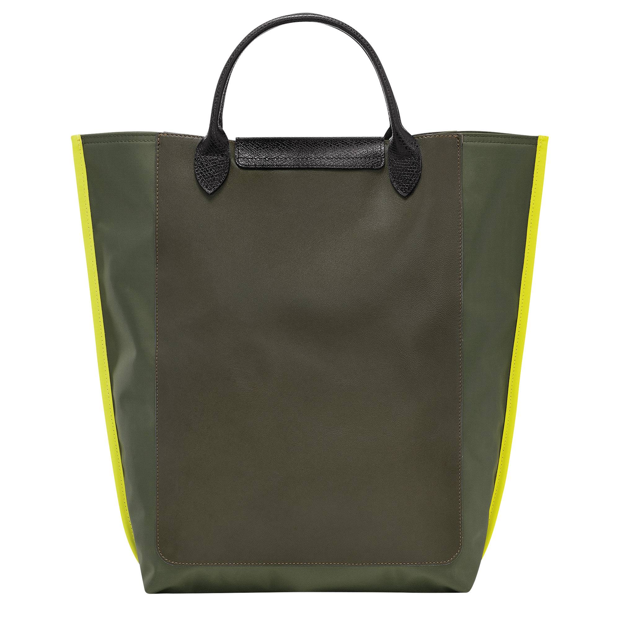 Sac cabas porté main M Longchamp Re-Play 10264093292 Vert kaki dos