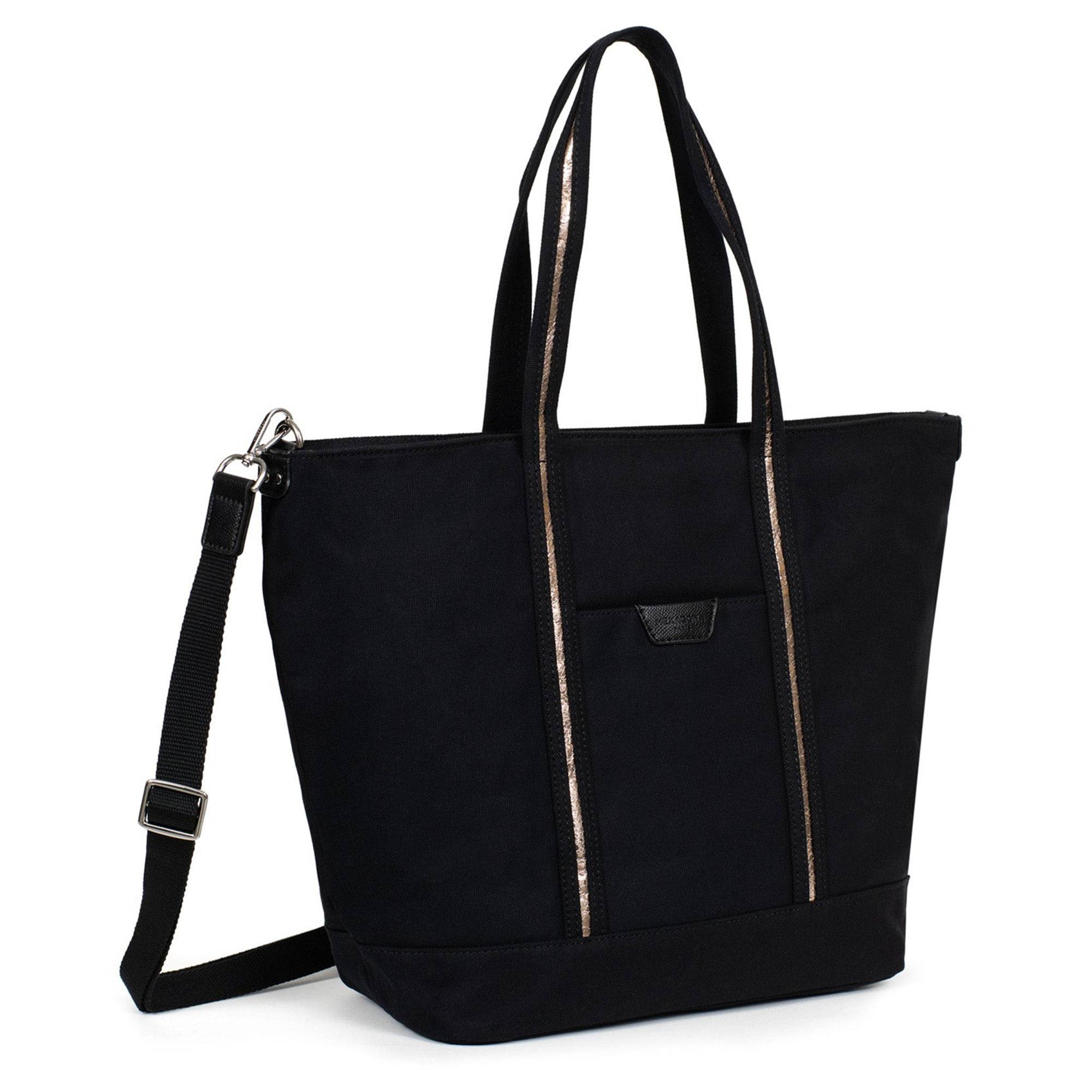 Sac cabas A4 porte epaule Hexagona Kaya toile 5920056