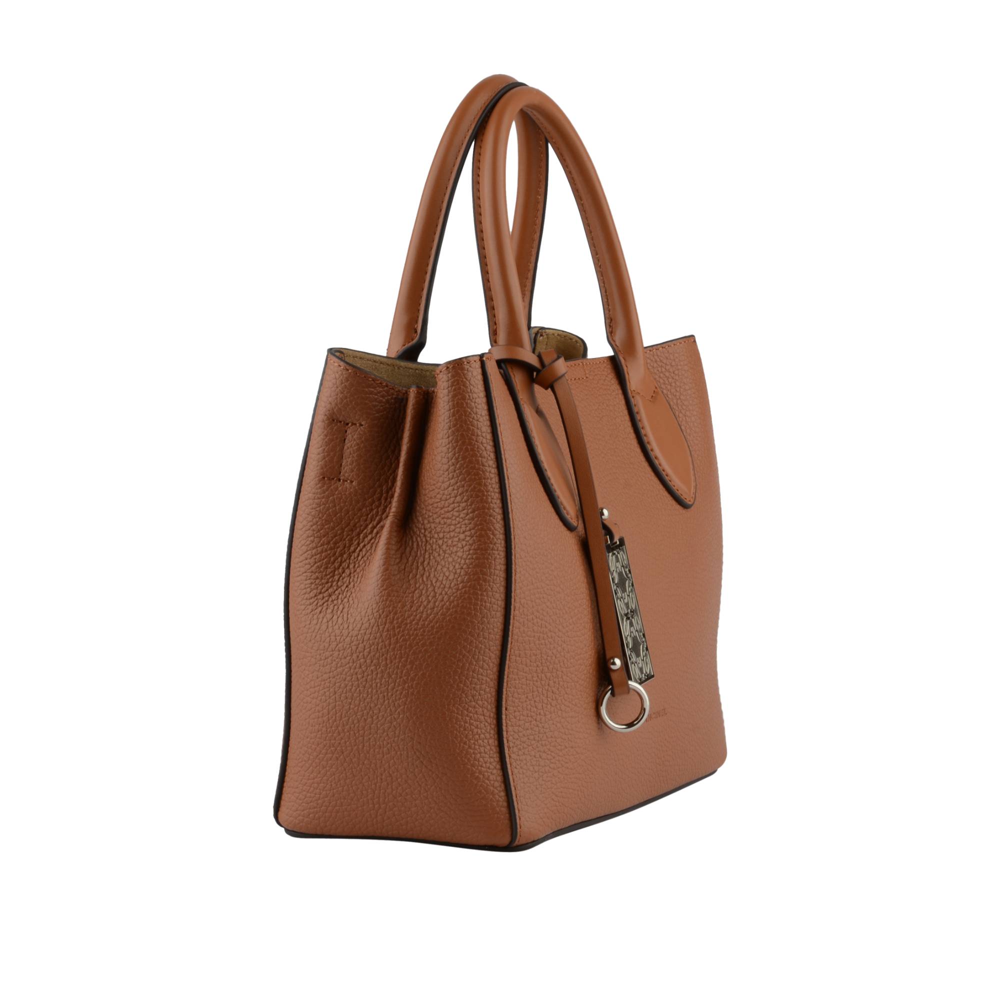 Sac porte main Francinel Capucine en cuir graine 22824