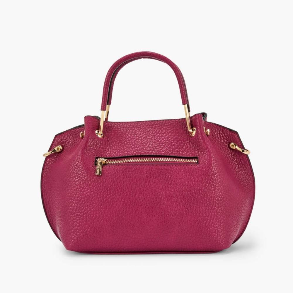 Sac porté main lollipops shopper M Ogaki S269500 F0DX couleur fuchsia , vue de dos