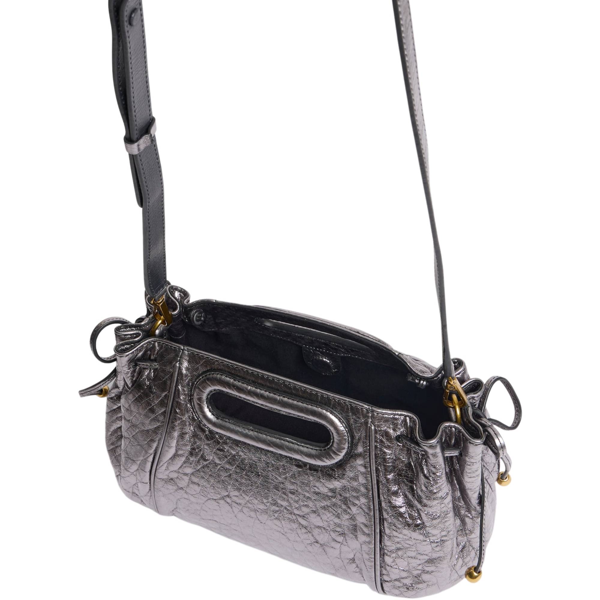 Petit sac Gerard Darel Mini Dany cuir metallise DAS08A429