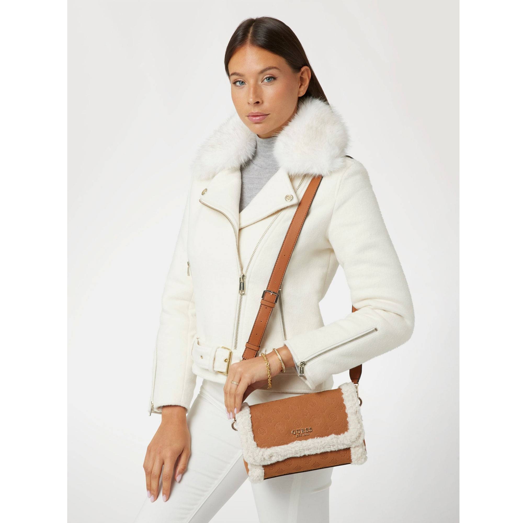 Sac guess fourrure cheap