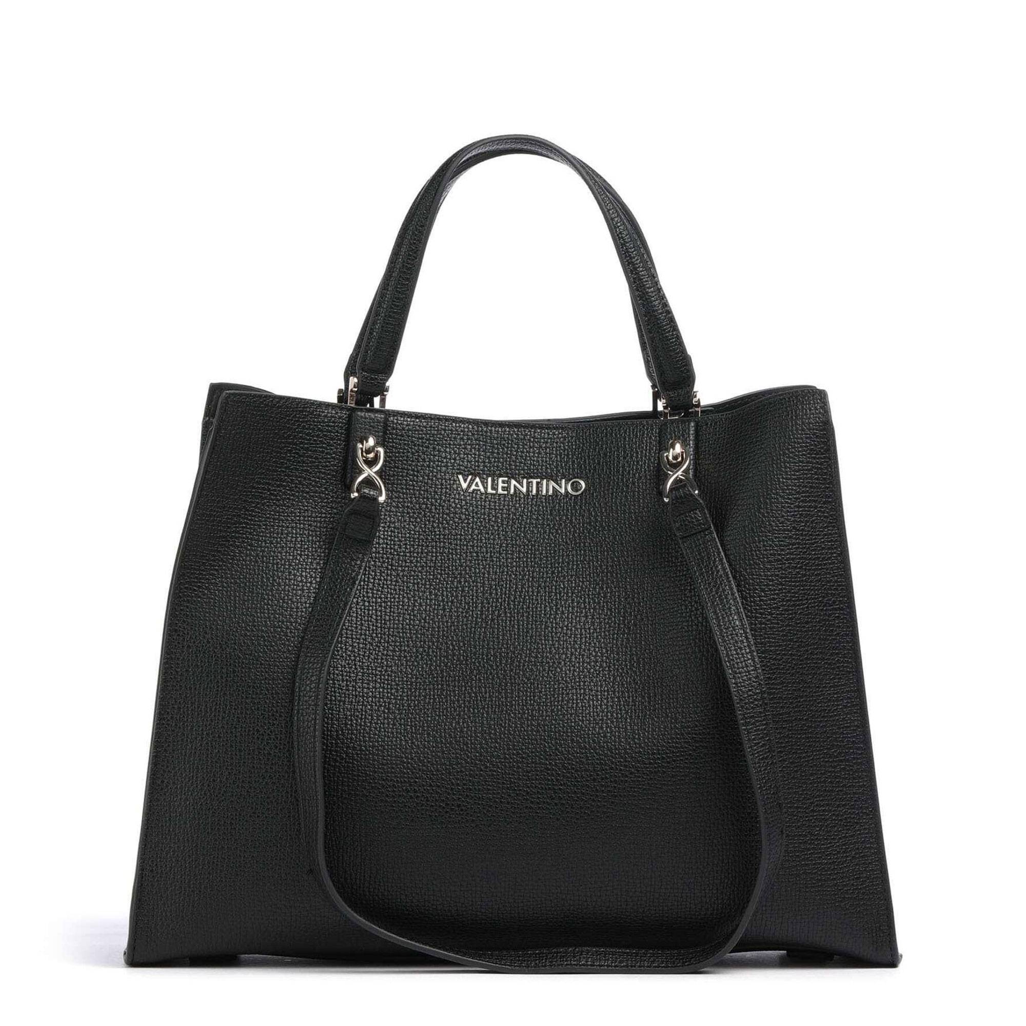 Sac shopping Valentino Bags Stereo VBS8GV01 001, couleur noir, vue de profil