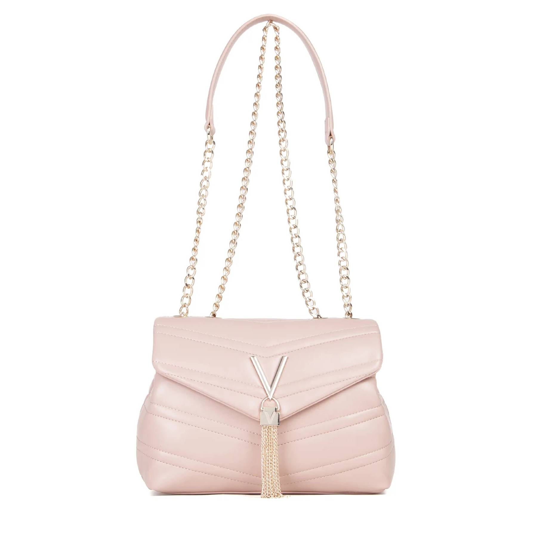 Sac porté épaule à rabat Valentino Bags Privilège VBS8DN1024030 Rose clair