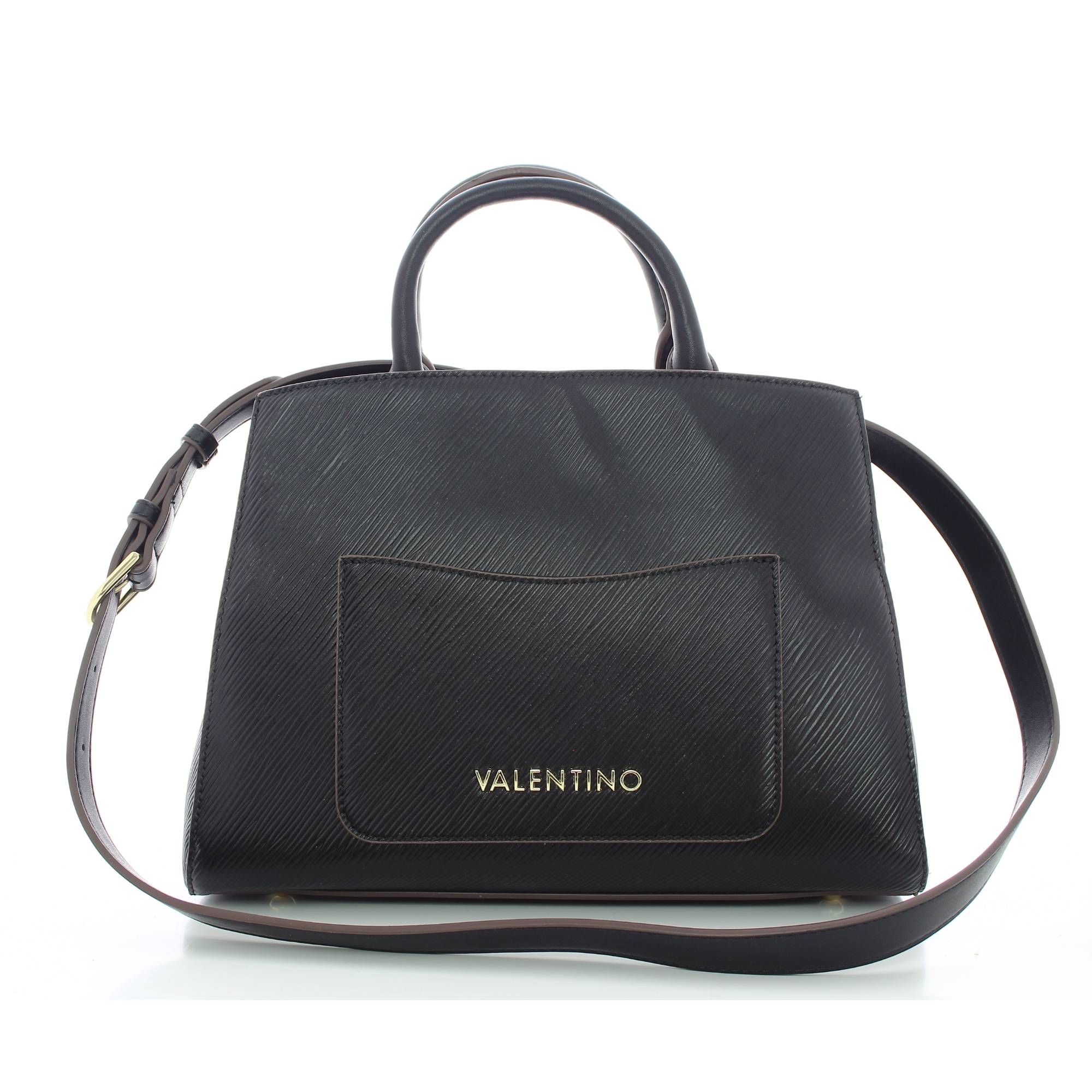 Sac shopping Valentino Bags porté main - travers Posillipo VBS8FU04 001 couleur noir