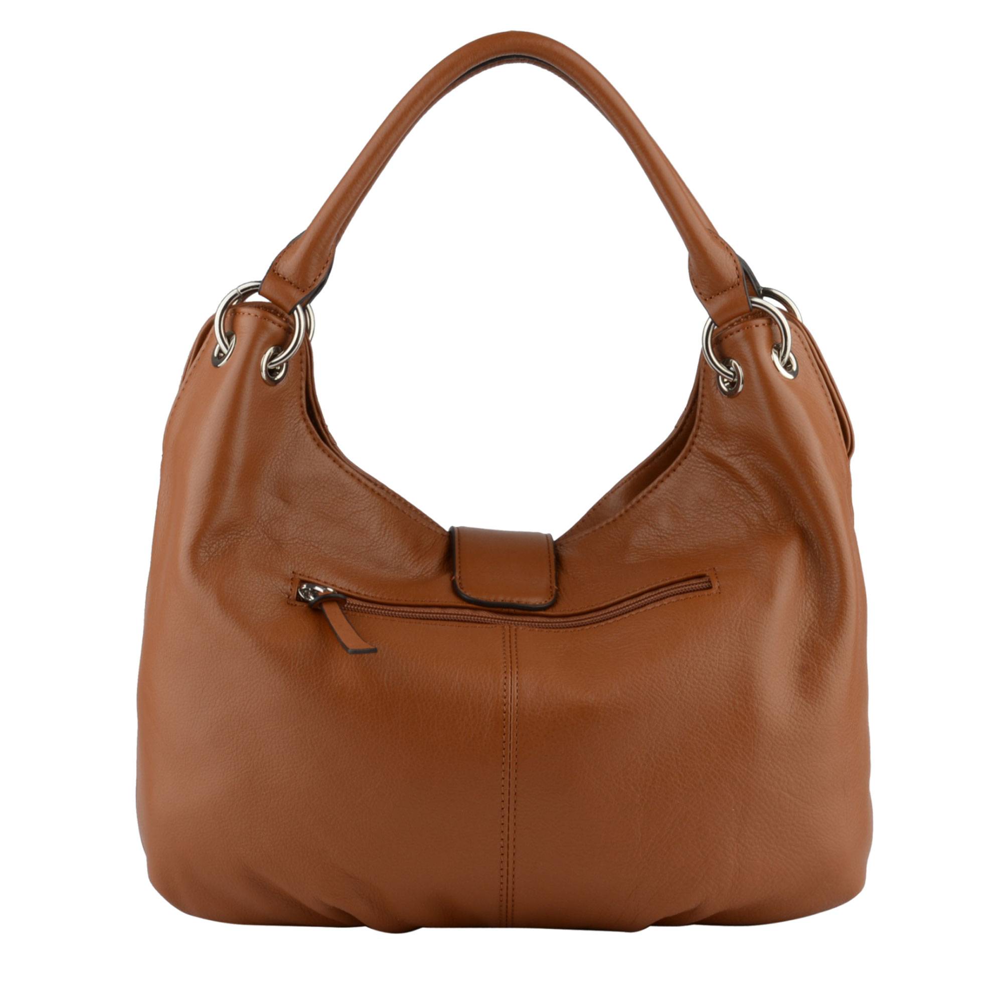 Grand sac porte epaule Francinel Eleanore en cuir 22845