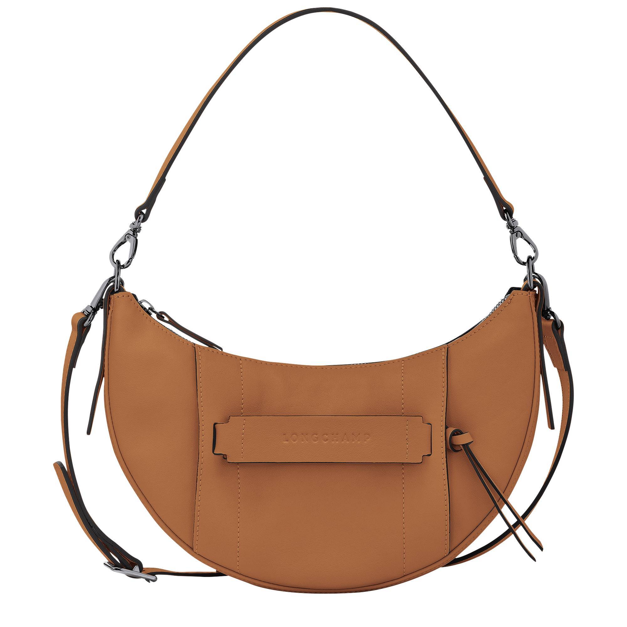 Sac porté travers Longchamp S 10292HCV  016 couleur cognac, vue de face