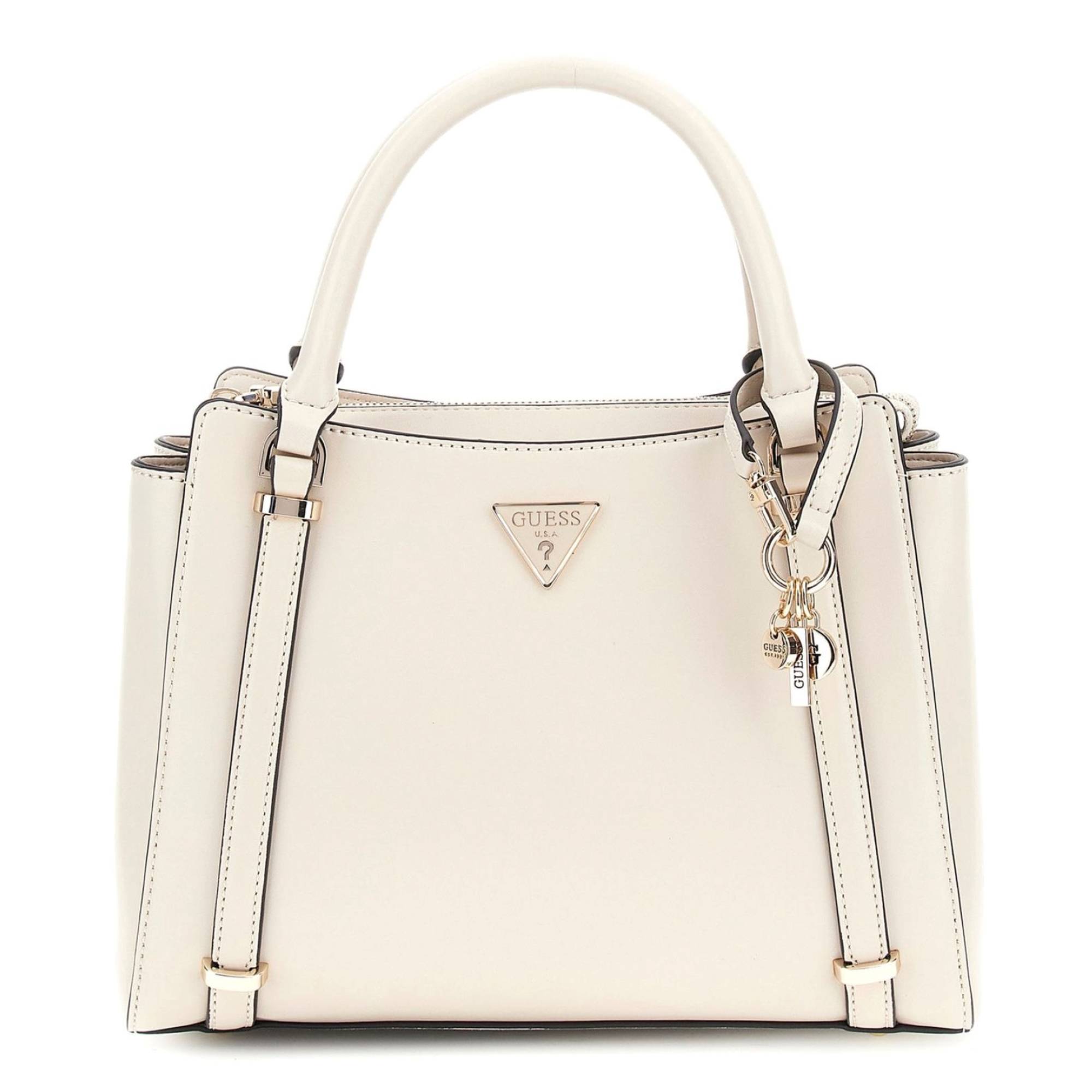 Sac à main Guess zippé Daryna HWVG9493060 BON, couleur Os, vue de face