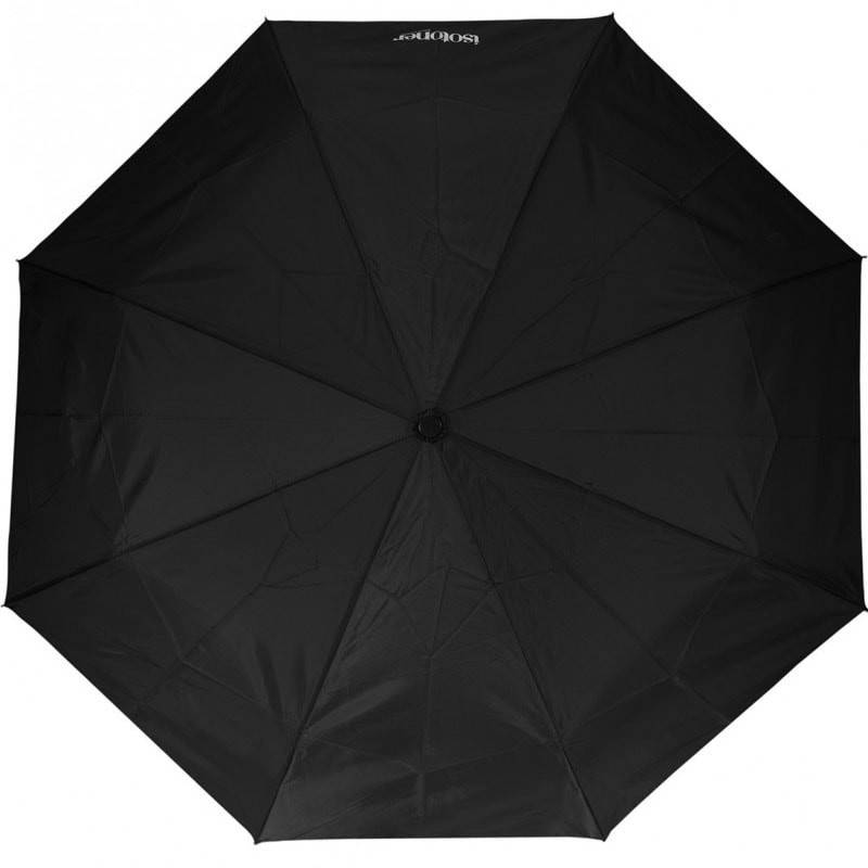Mini parapluie plat automatique Isotoner X-tra Sec 09483-NR3 Noir uni