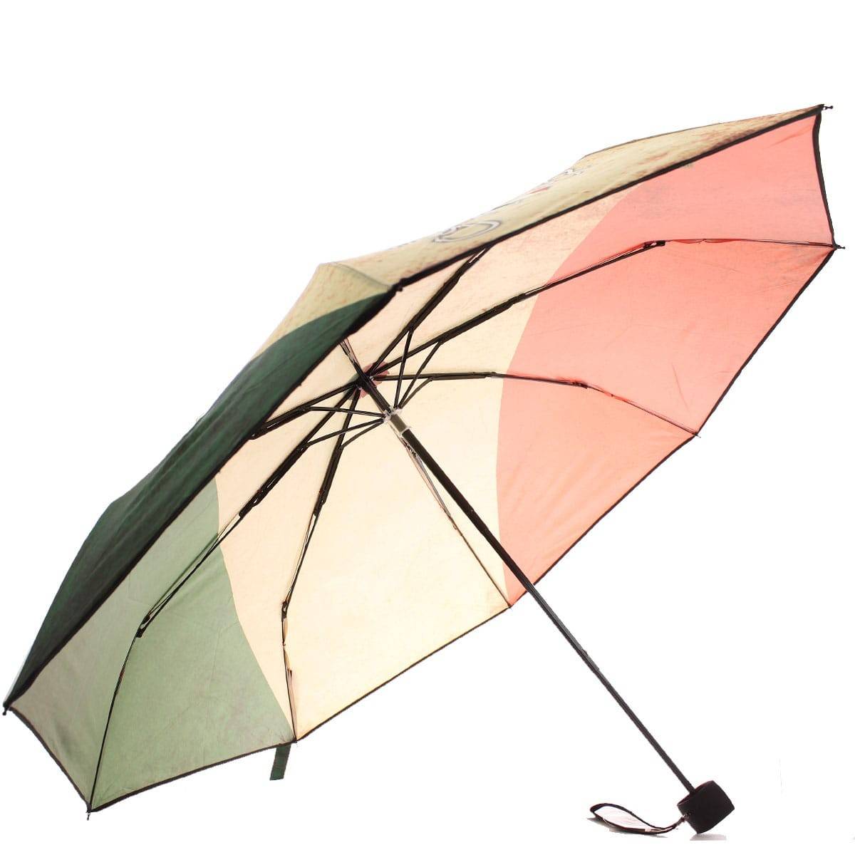 Mini parapluie Y NOT? manuel drapeau italien 55542 ouvert